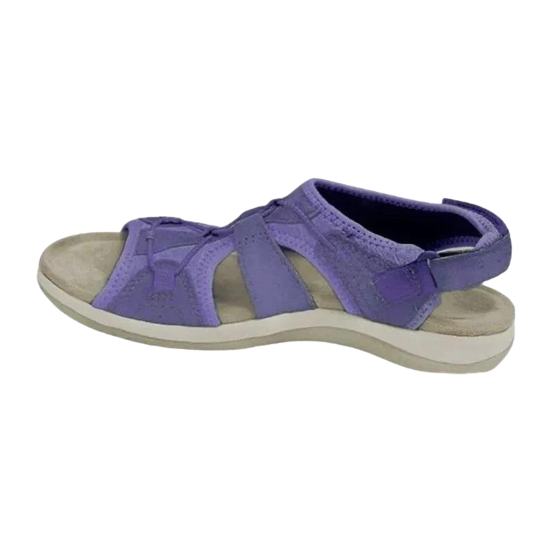 Women’s Orthopedic Walking Sandals Flat Sole Toggle Fastening