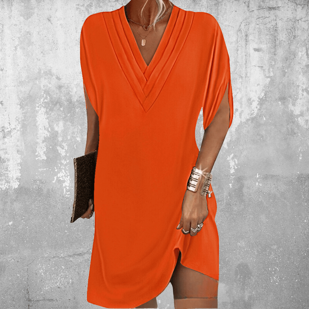 Mabel | Women's V-Neck Relaxed Dress original product view