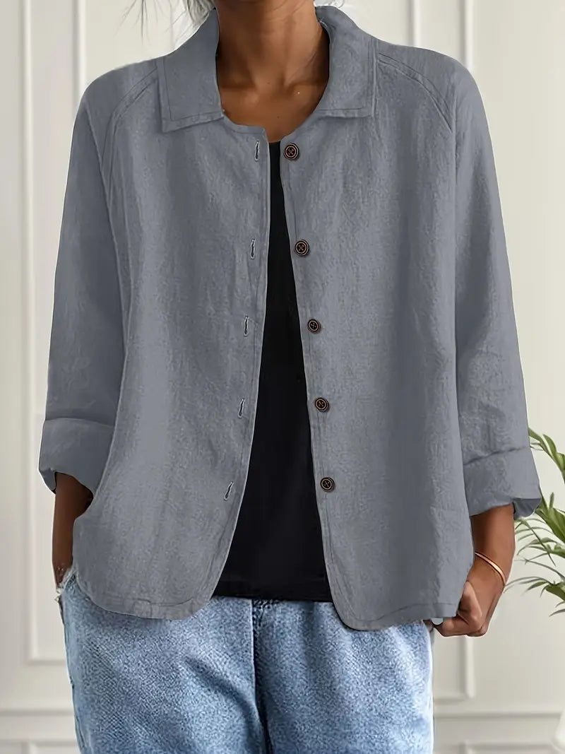 Noelle Women's Lightweight Relaxed Layering Top product view