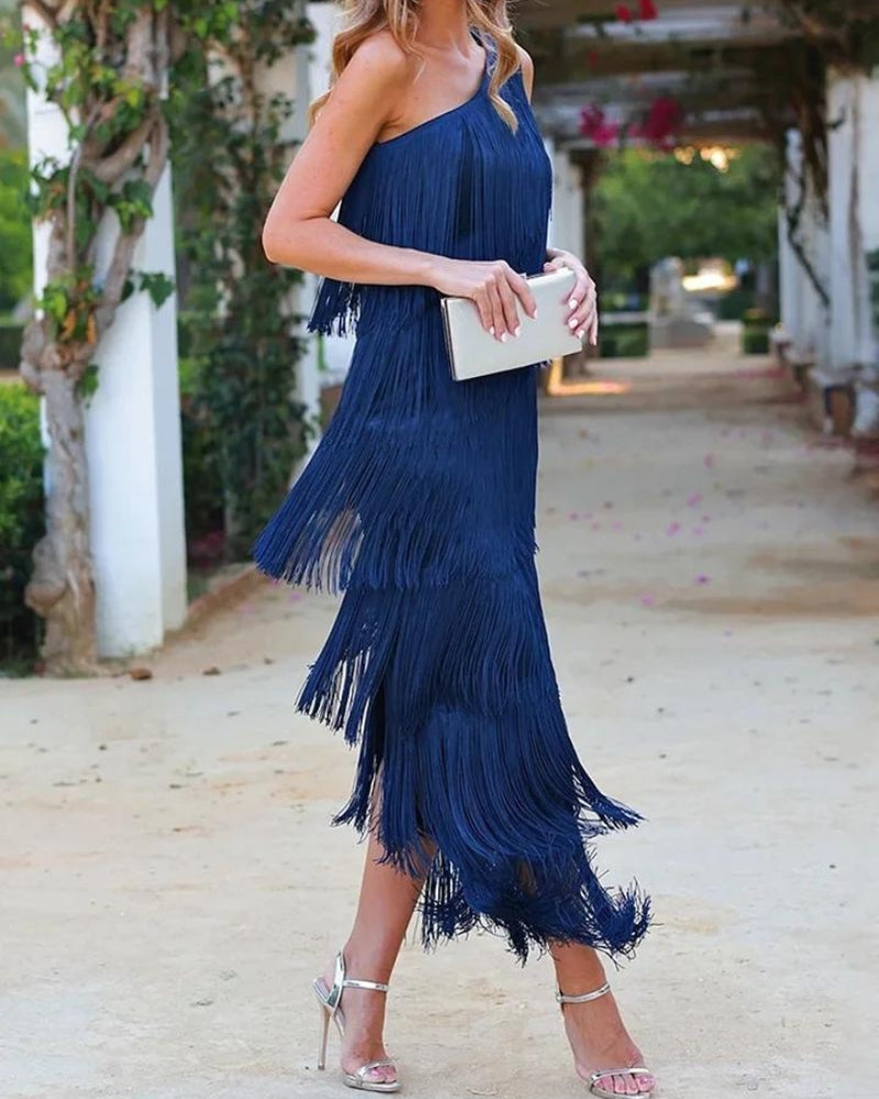 Aurelia | Women's Dropped-Shoulder Long Dress