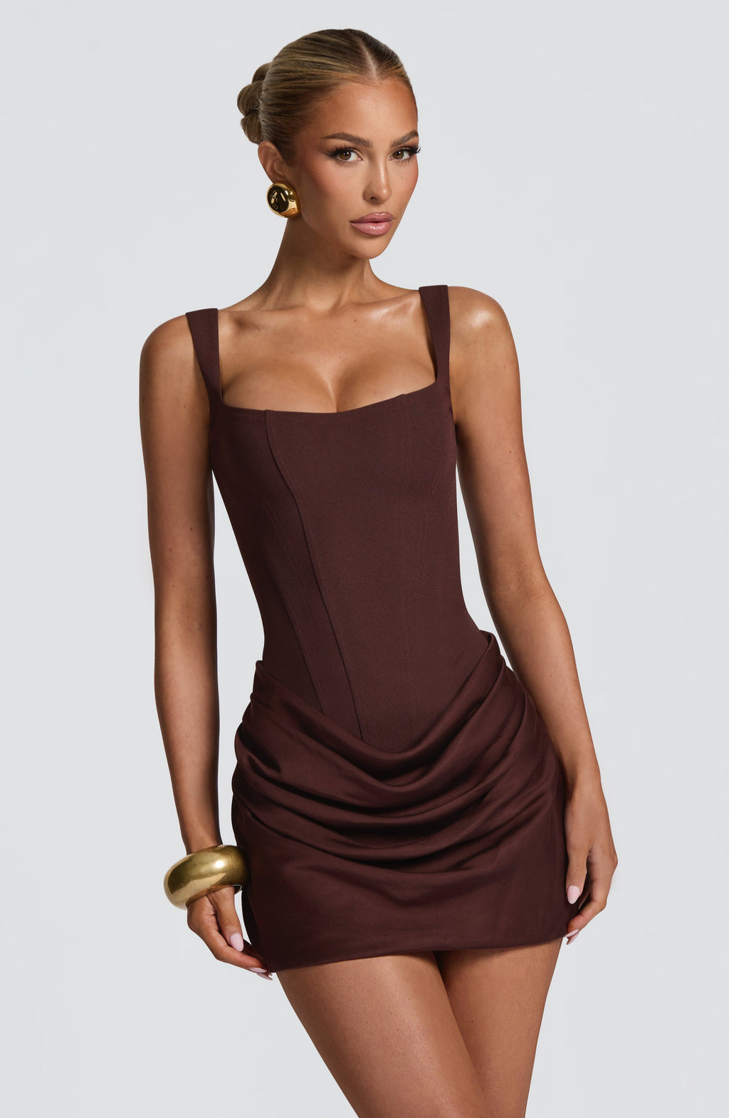 Mirella | Ruched Bodycon Mini Dress