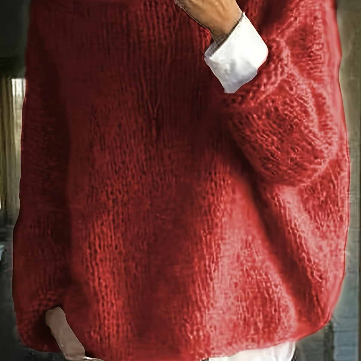 Melanie | Women's Relaxed Crew-Neck Sweater
