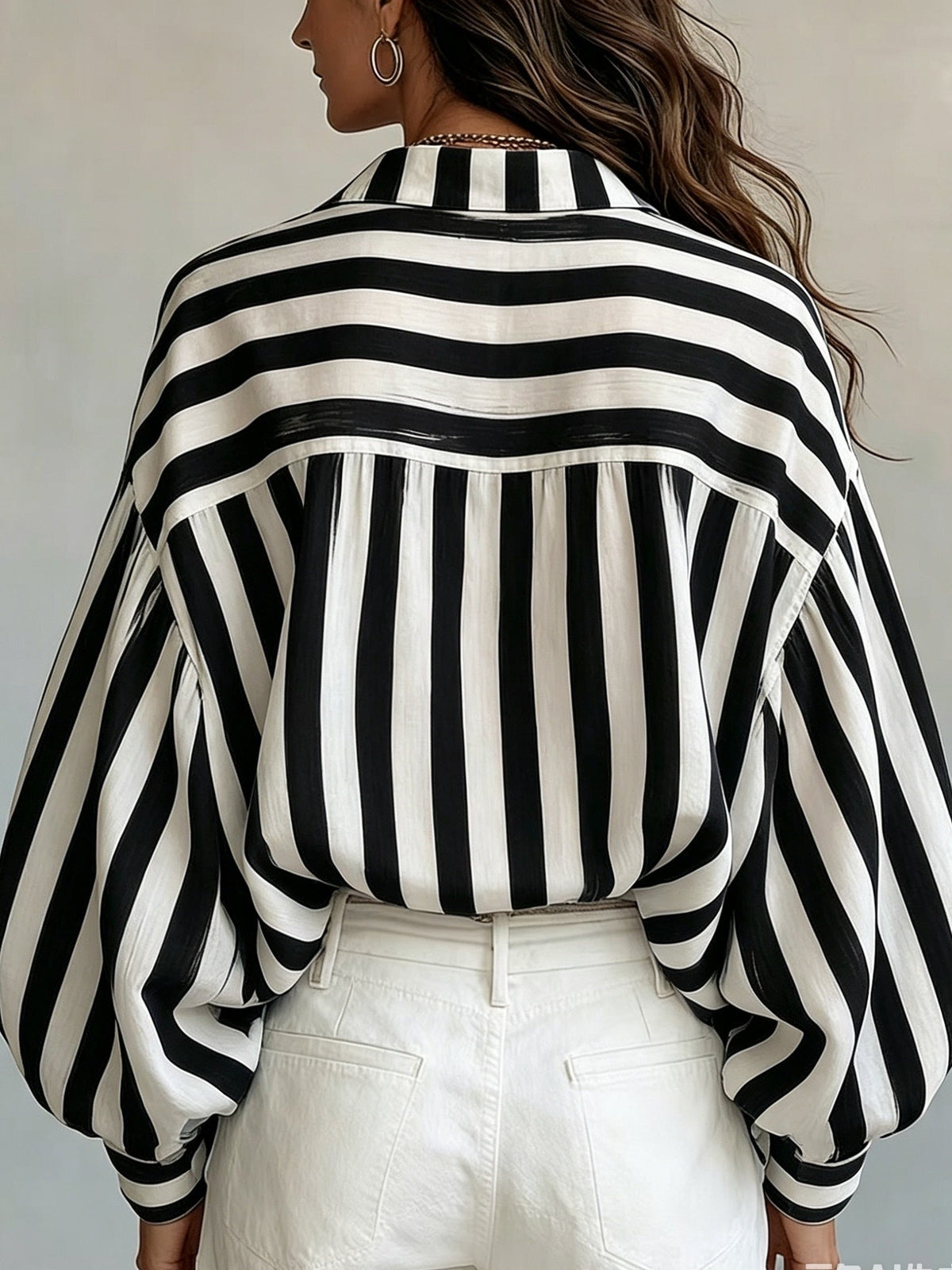 Gwendolyn | Women's Relaxed Striped Everyday Shirt