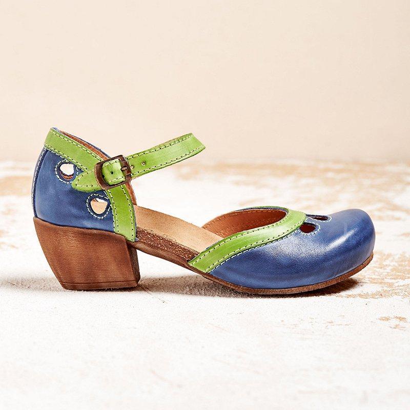 Women's Supportive Low Heel Flat Sandals
