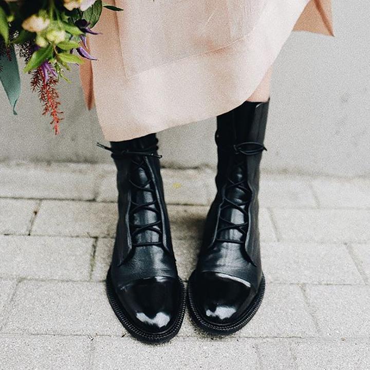 lace-up ankle boots original product photo