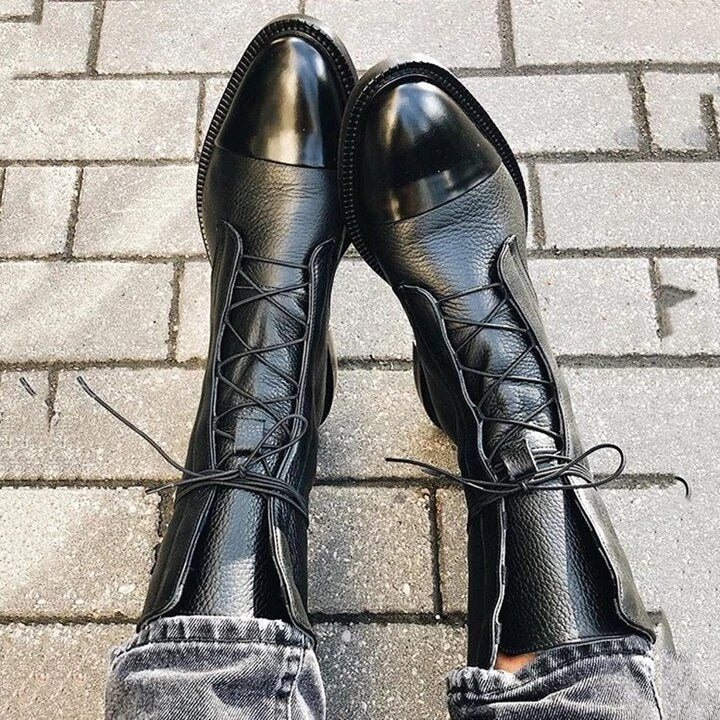 lace-up ankle boots original product photo