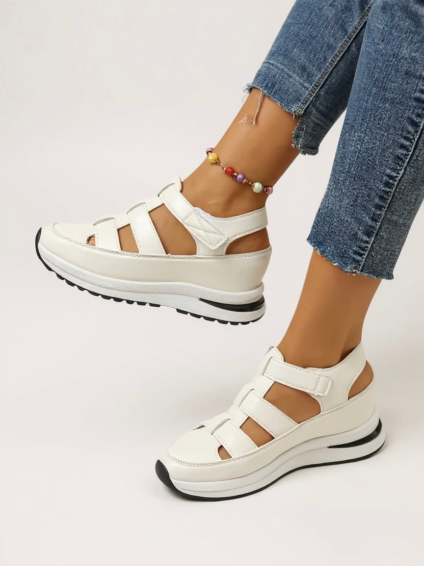 Women's Platform Adjustable Sandals For Walking