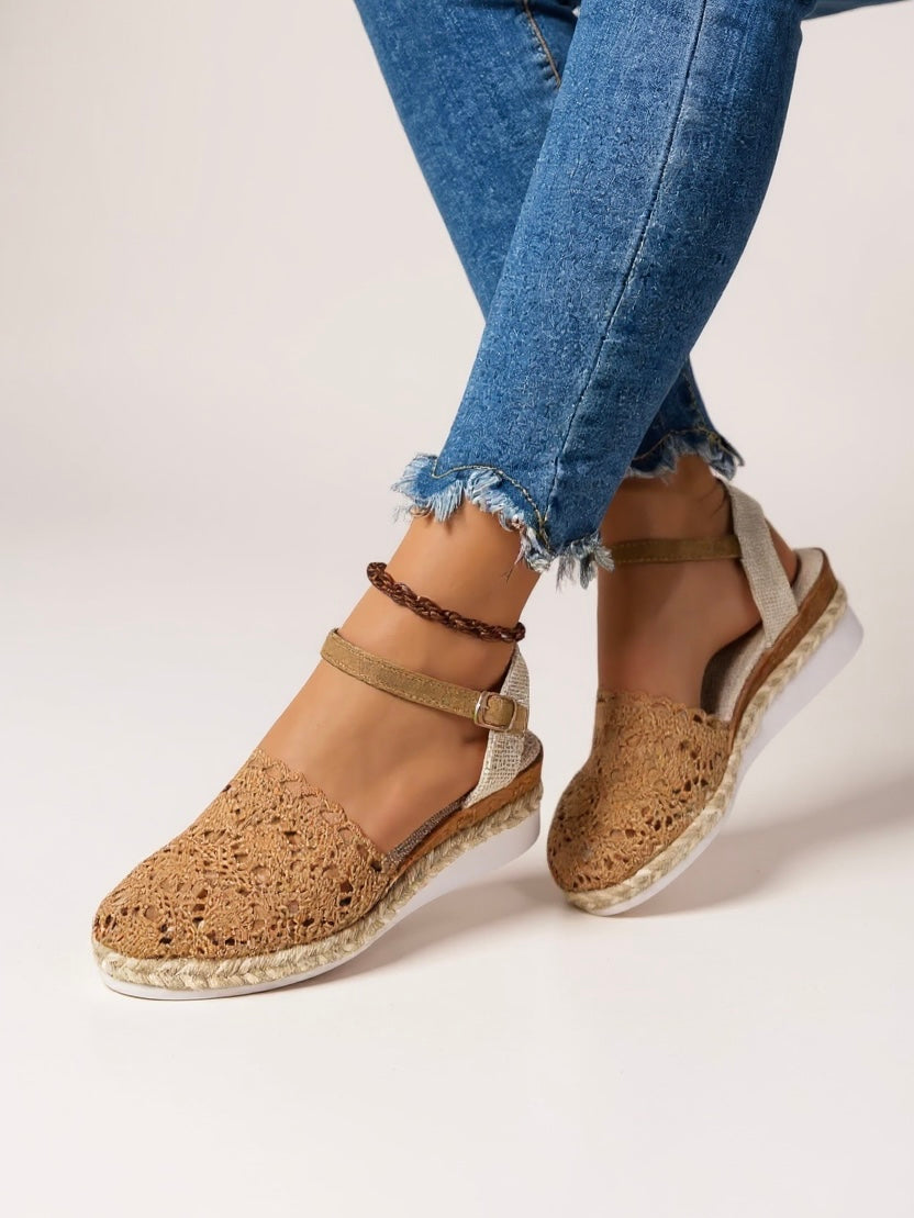 Women's Boho Woven Platform Sandals