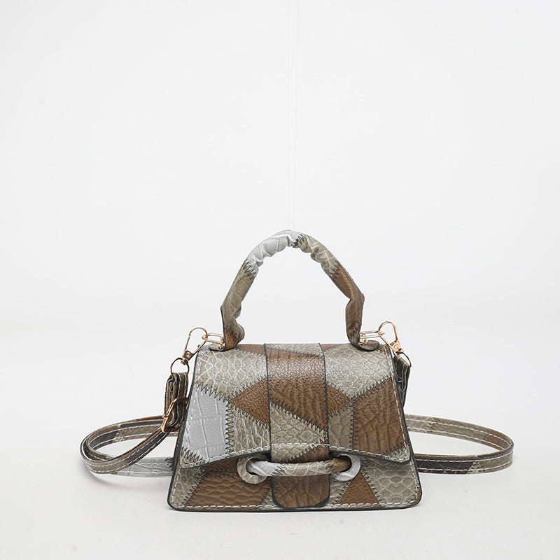 Alice | Women's Mini Top Handle Bag Structured Crossbody with Chain Strap