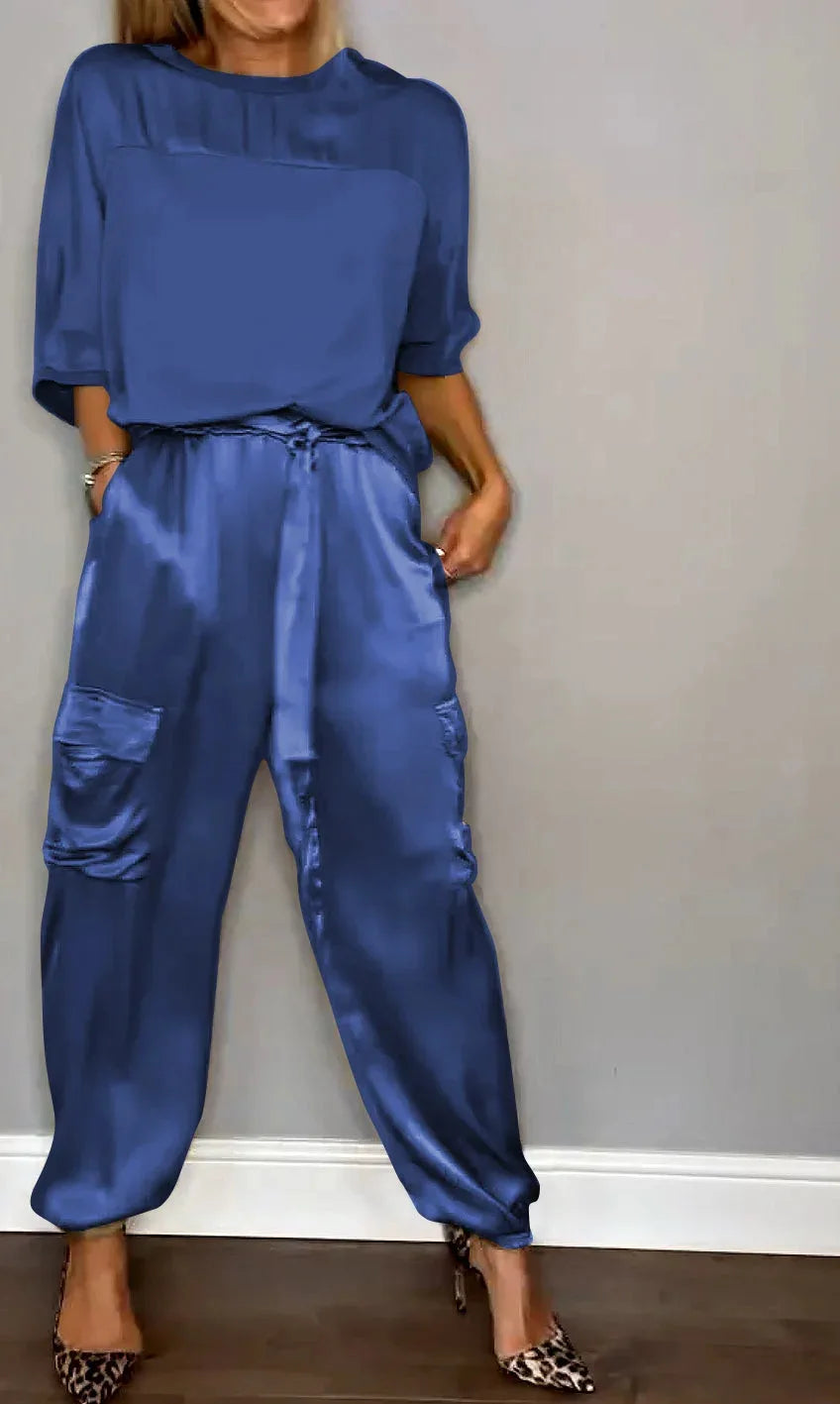 Genevieve Women's Flowing Two-Piece Set original view