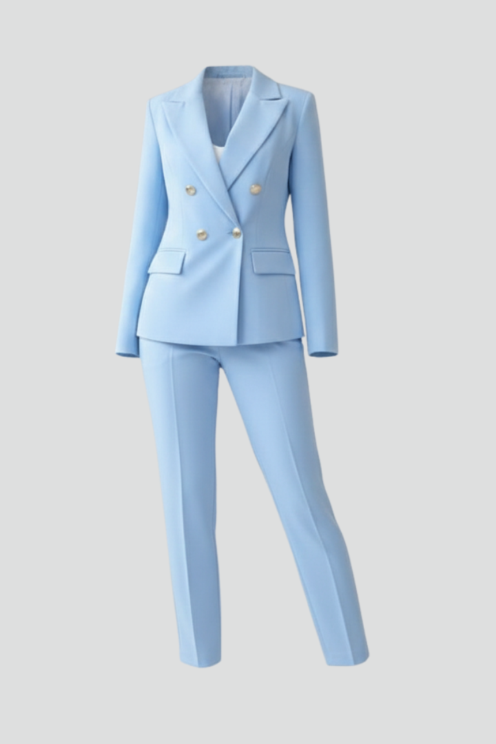 Marielle women's blazer and trousers suit set product photo 14