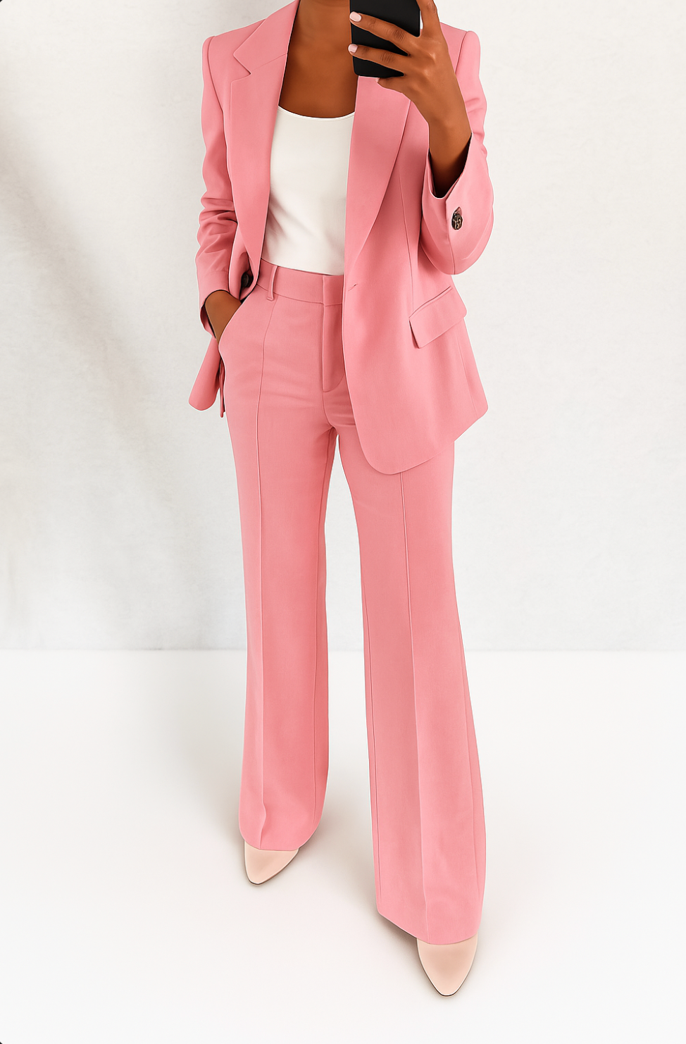 blazer and trouser set photograph