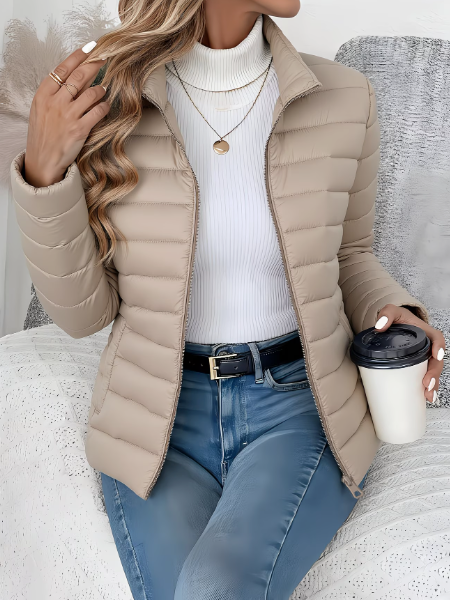 Aubrey Women's Lightweight Quilted Spring Jacket original view