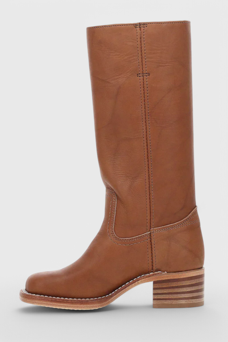 Evelina | Women's Classic Knee-High Heeled Boots product view