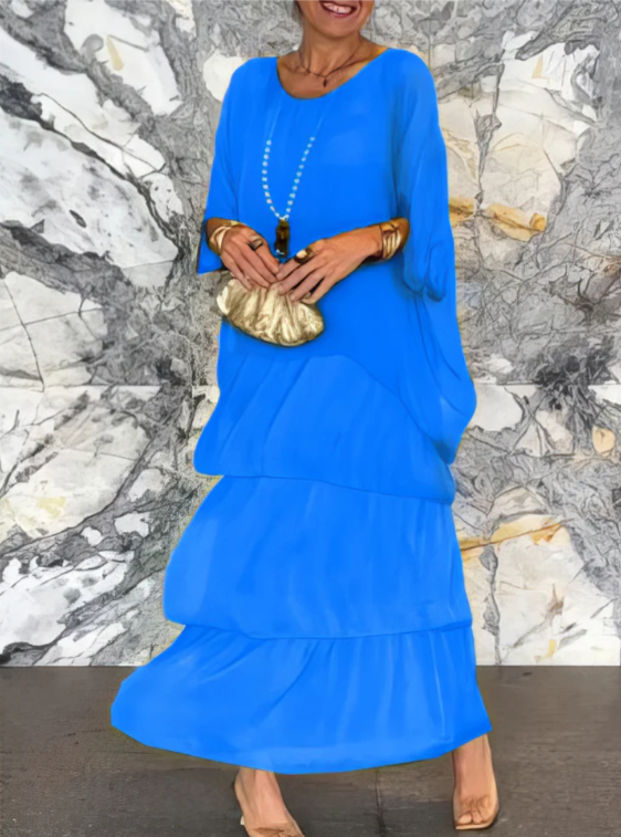 Lenora | Women's Elegant Flowing Maxi Dress