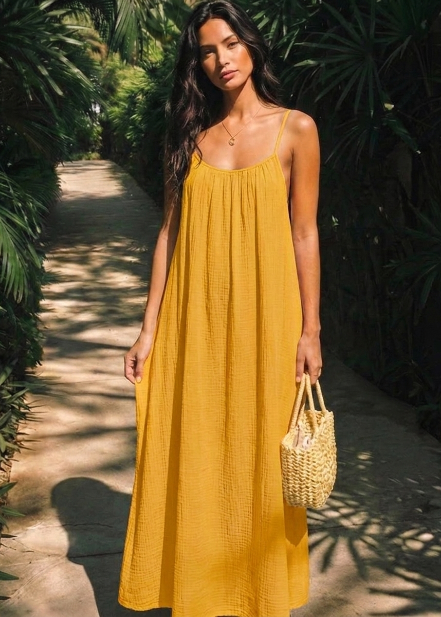 Vivara | Backless Cami Maxi Dress