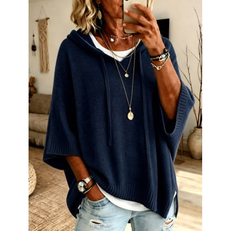 Leonie | Women's Relaxed Hooded Sweater