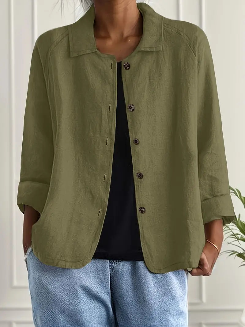 Noelle Women's Lightweight Relaxed Layering Top product view