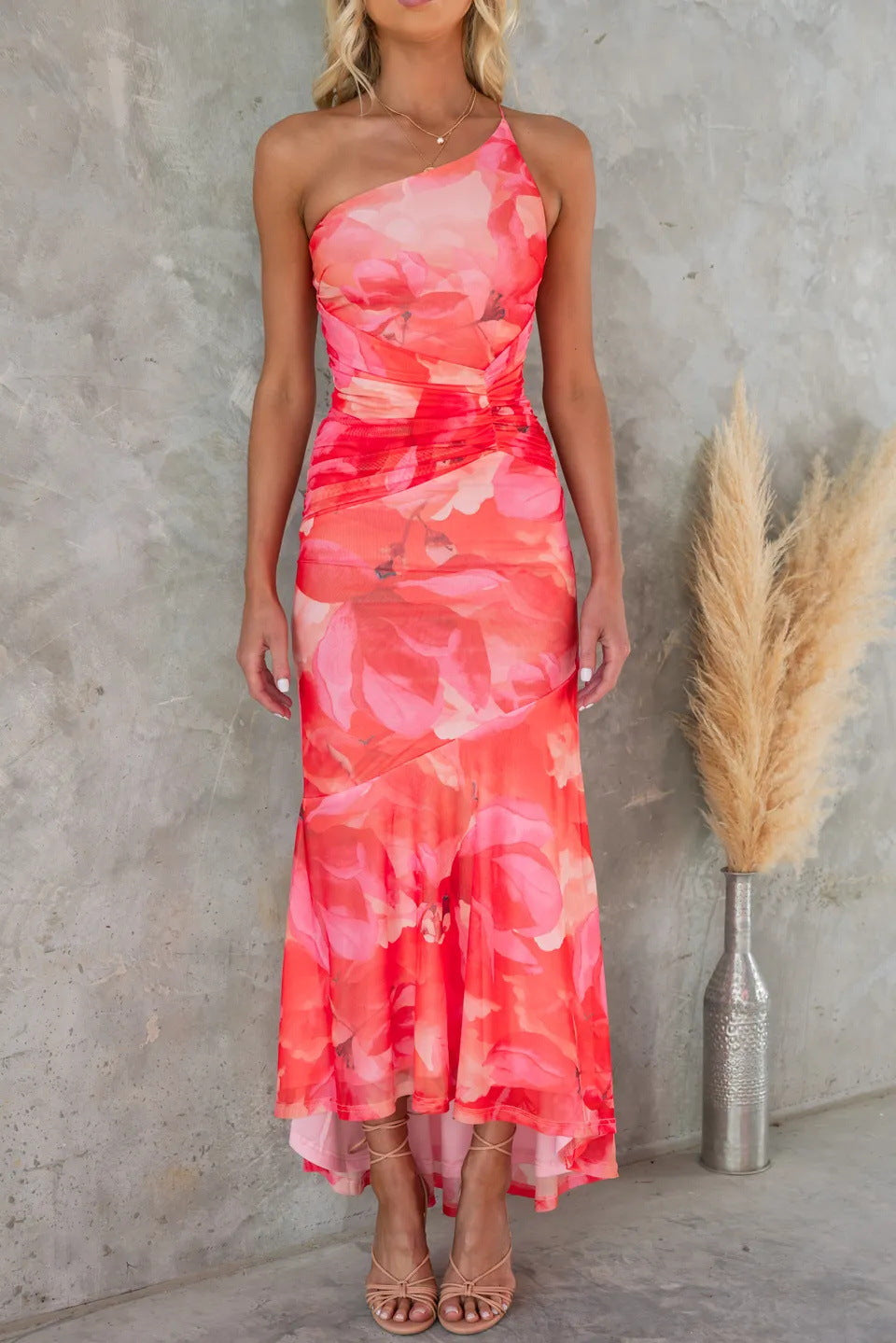 Women's Wedding Guest Floral Dress