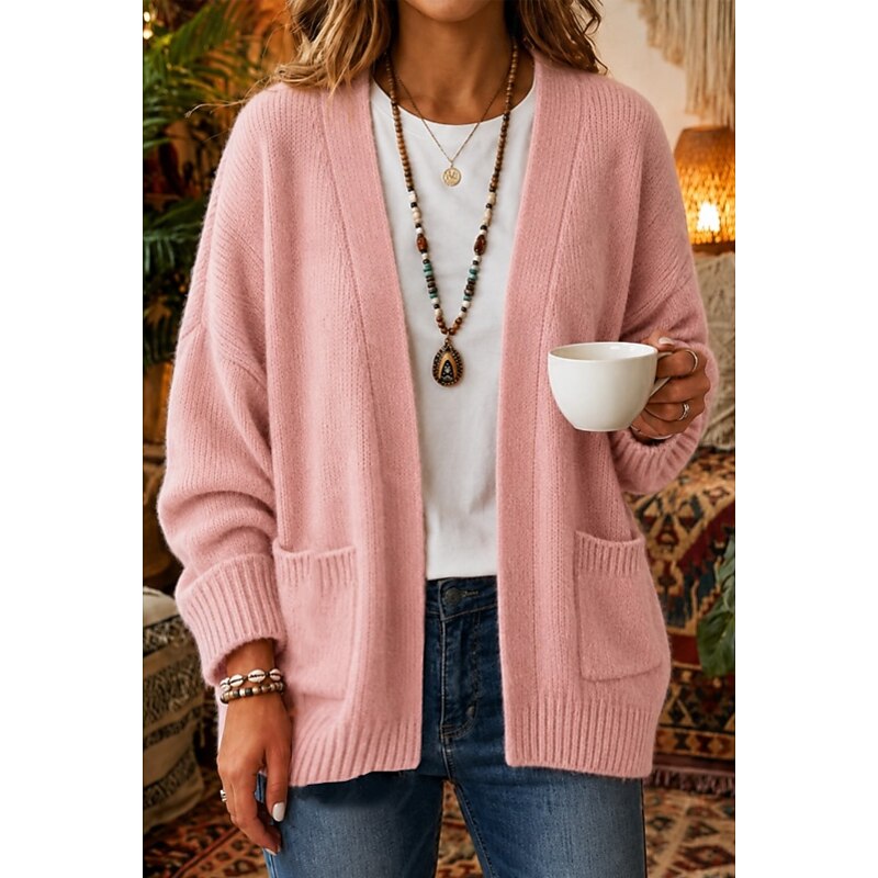 Josefina open-front cardigan - Pink