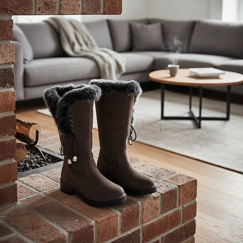 Corinna winter boots - Dark Brown
