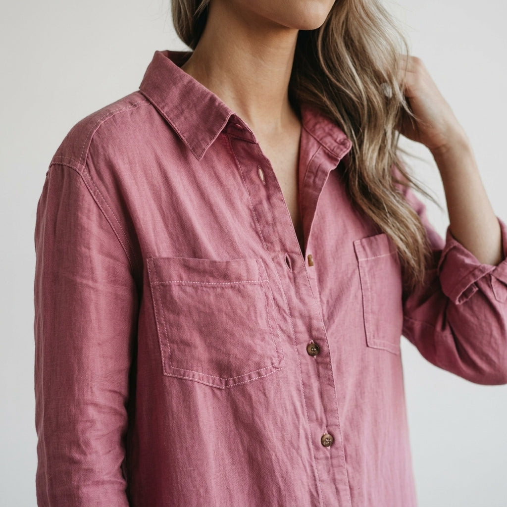 Rowena | Women's Relaxed Button-Front Jumpsuit — product image 7