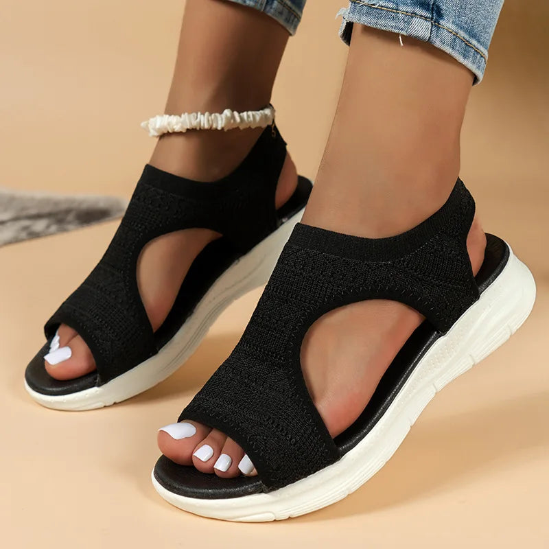 Women's Open Toe Platform Sport Sandal
