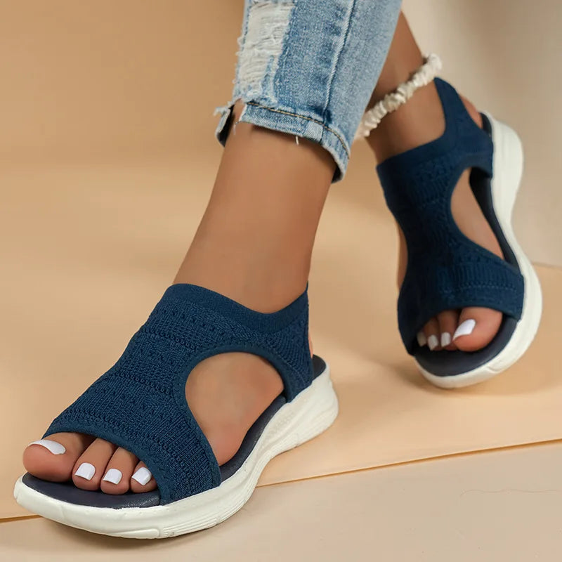 Women's Open Toe Platform Sport Sandal