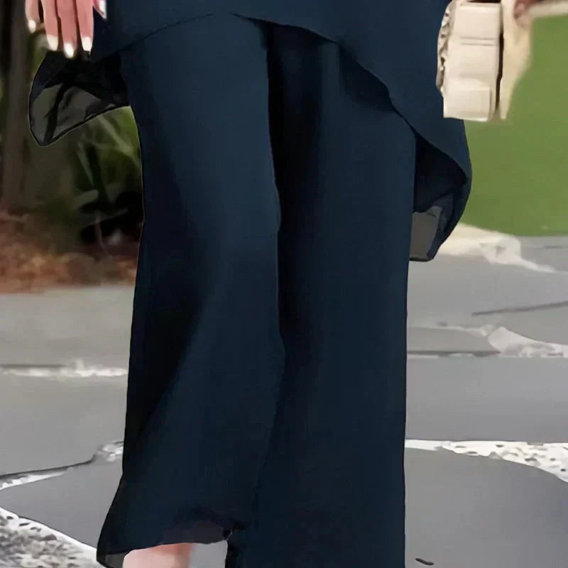 palazzo trouser set photo