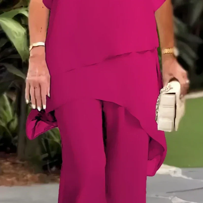 palazzo trouser set photo