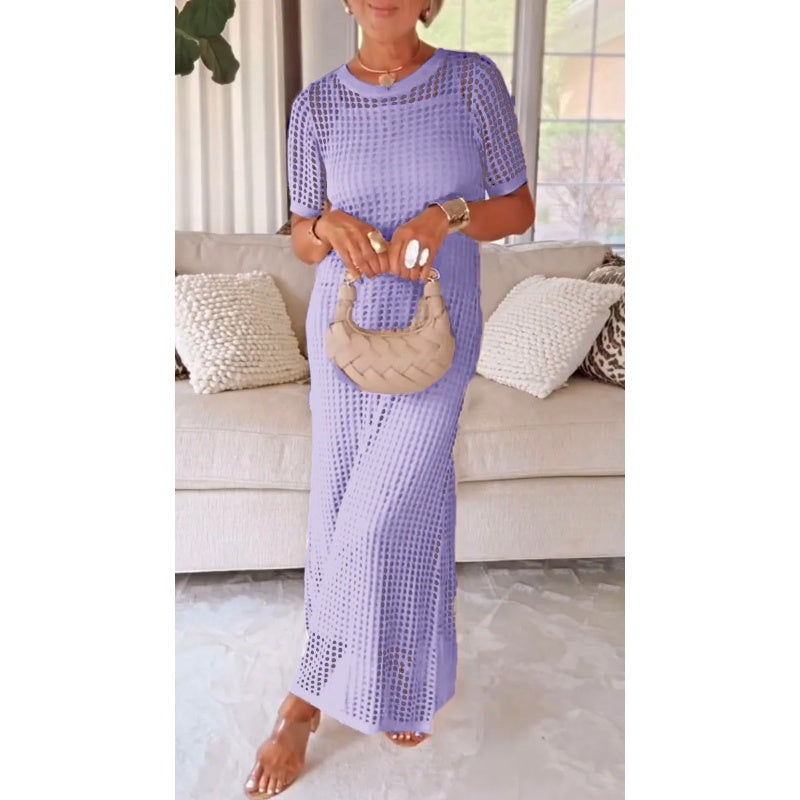 Philomena maxi dress - Purple