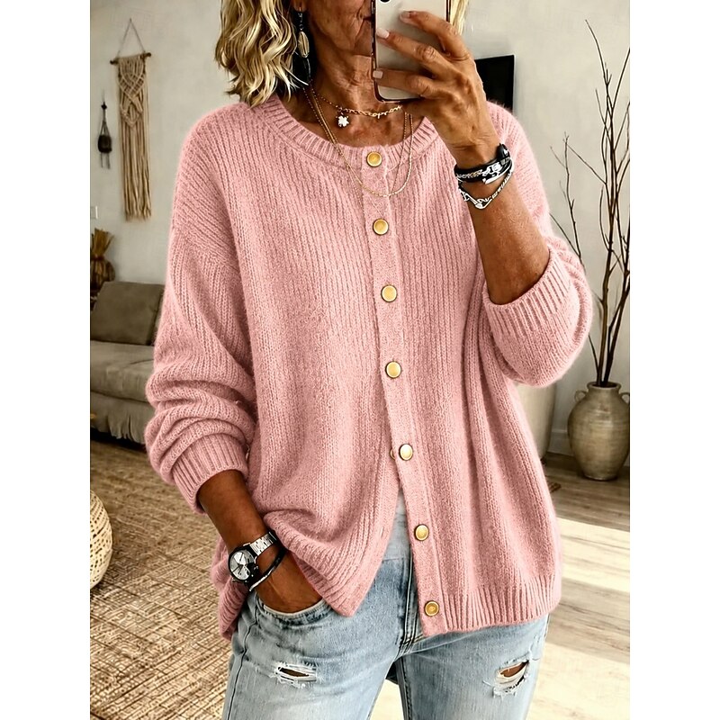 Kathleen | Women's Button-Front Everyday Cardigan