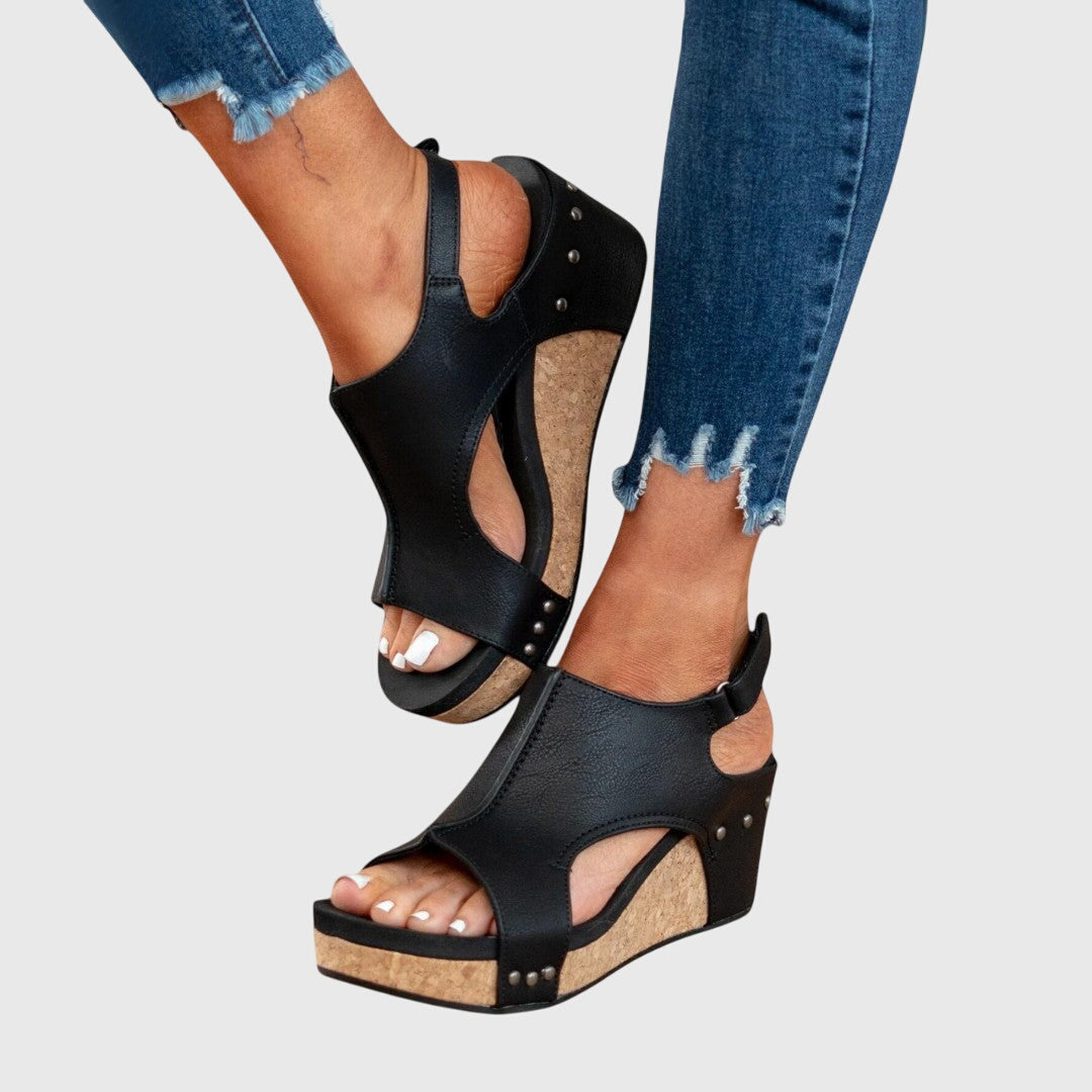 Rebecca women's open-toe buckle sandals photo 7