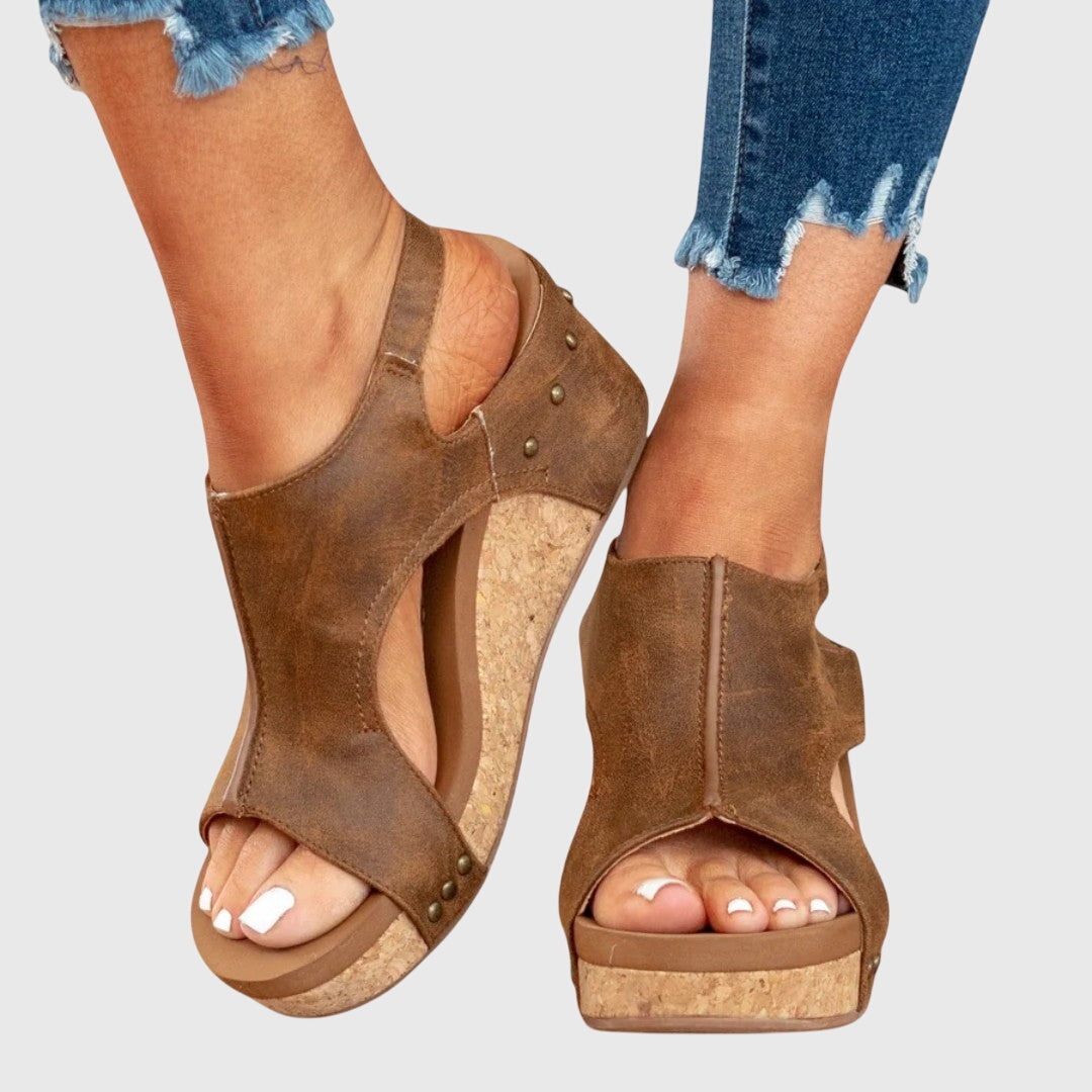 Rebecca women's open-toe buckle sandals photo 10