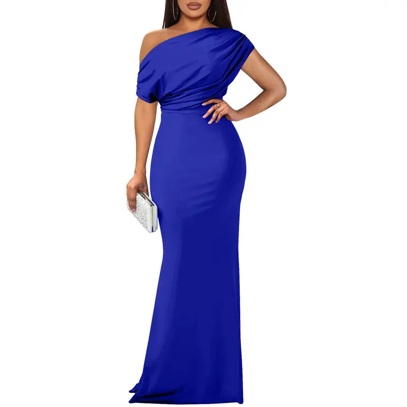Rosalind evening maxi dress - Royal Blue