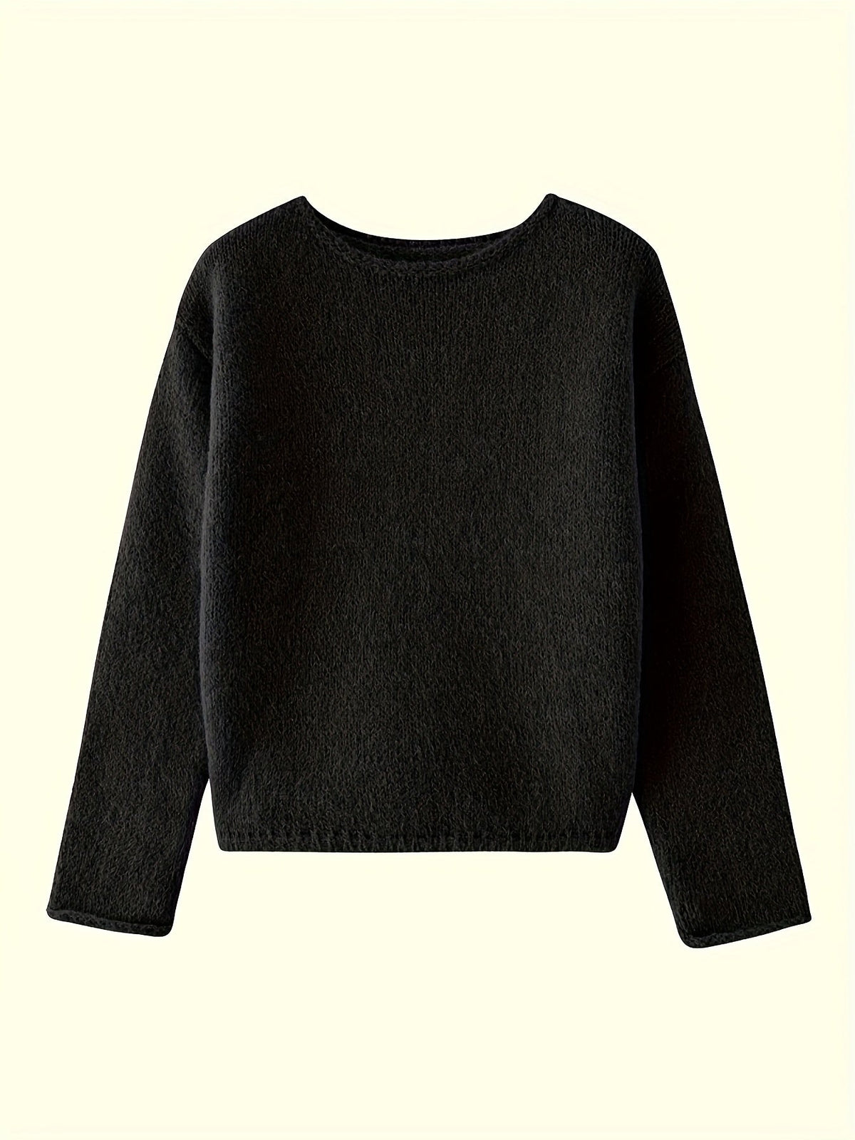 Melanie | Women's Relaxed Crew-Neck Sweater