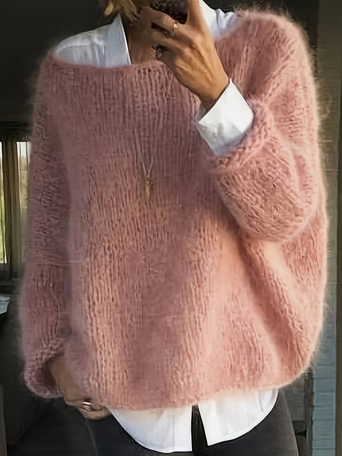 Melanie | Women's Relaxed Crew-Neck Sweater