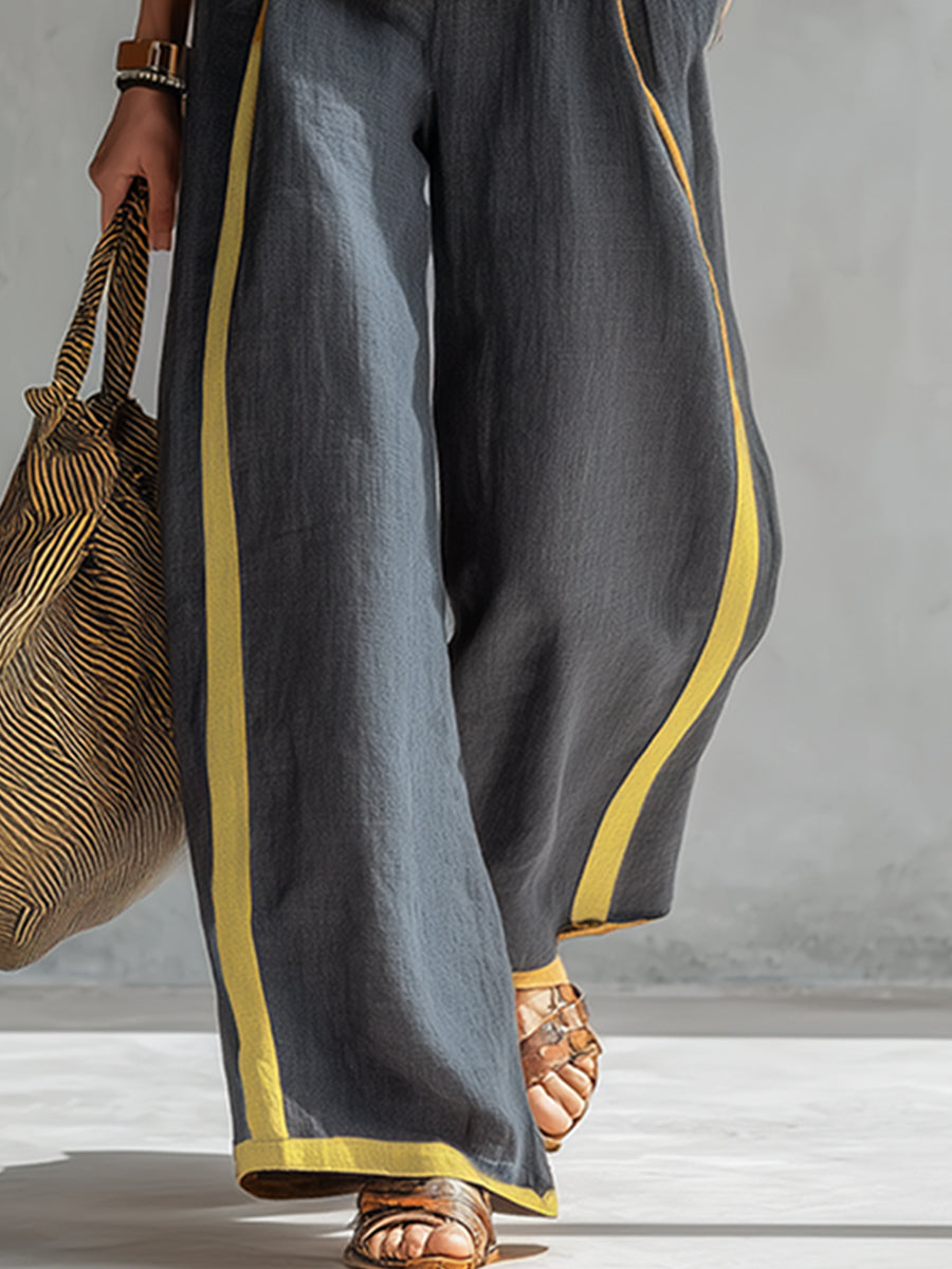 two-piece trouser set photograph