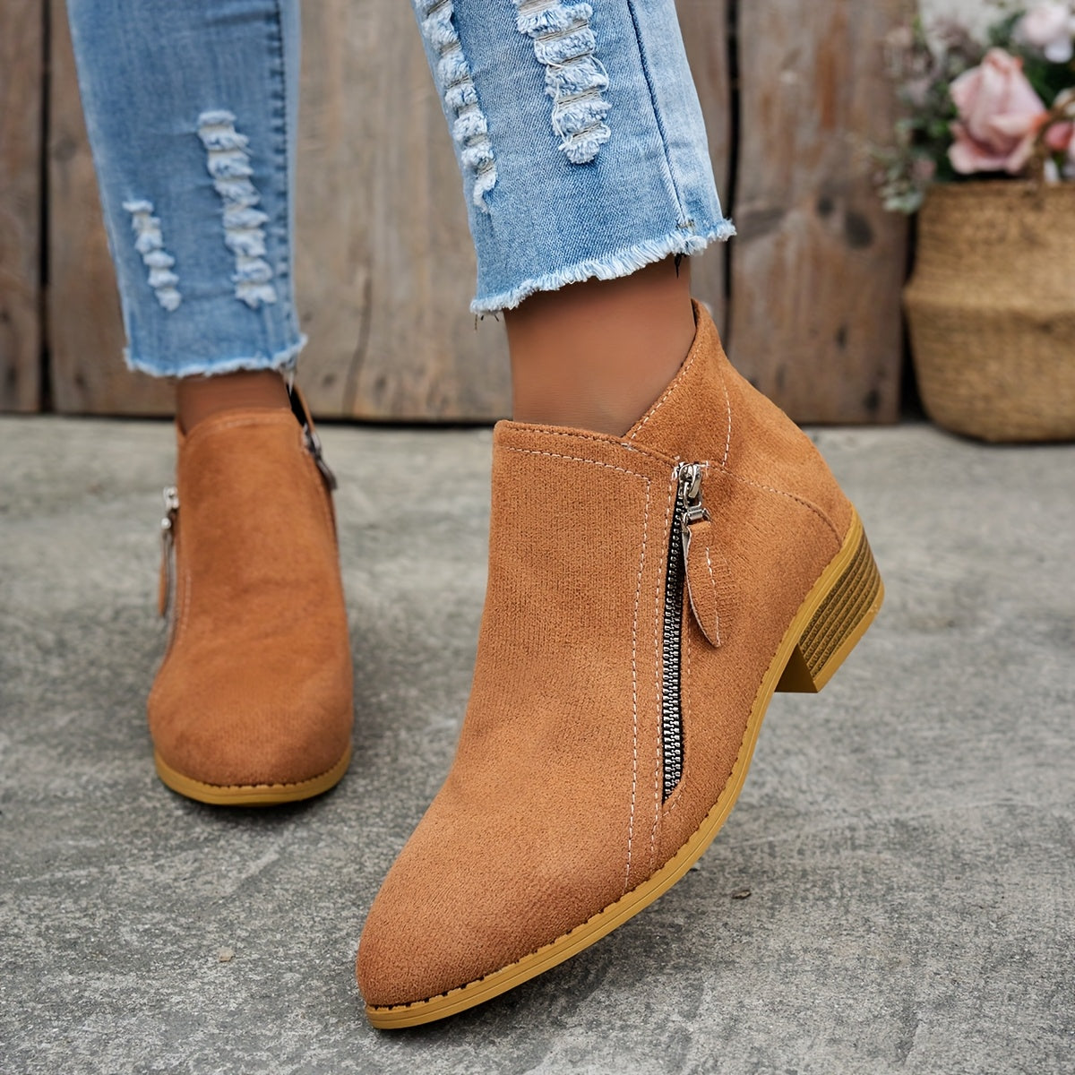 Women's Everyday Side-Zip Shoes