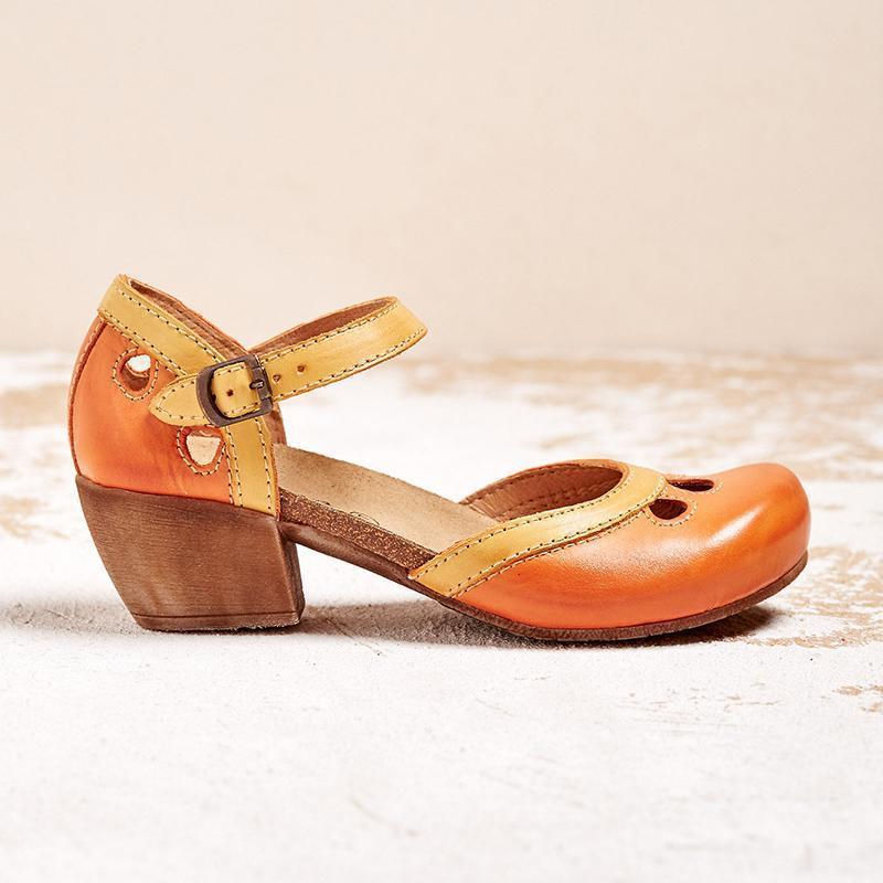 Women's Supportive Low Heel Flat Sandals