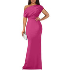 Rosalind evening maxi dress - Rose