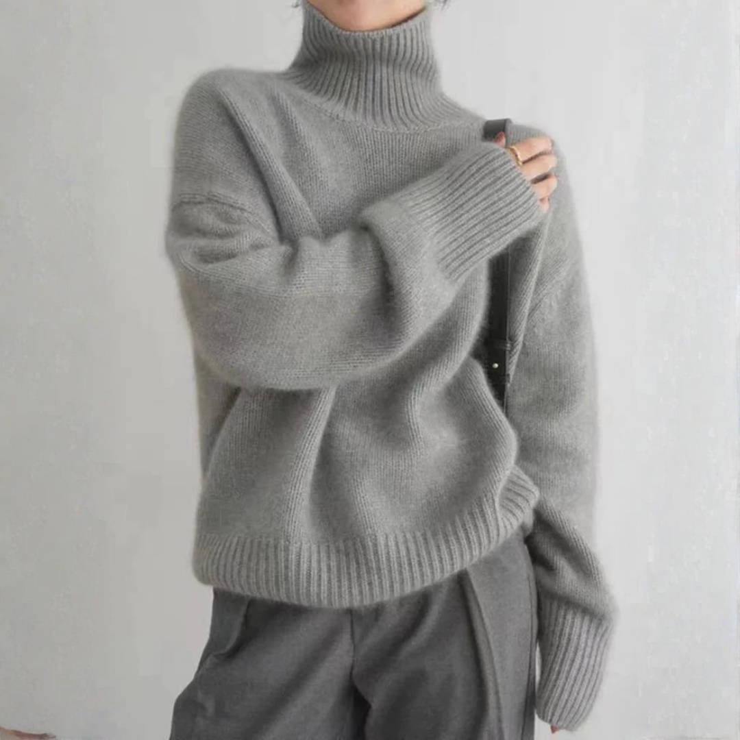 Rosamond turtleneck sweater - Gray