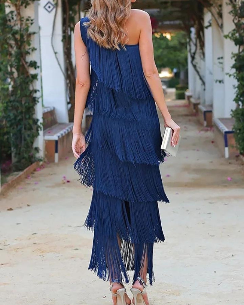 Aurelia | Women's Dropped-Shoulder Long Dress