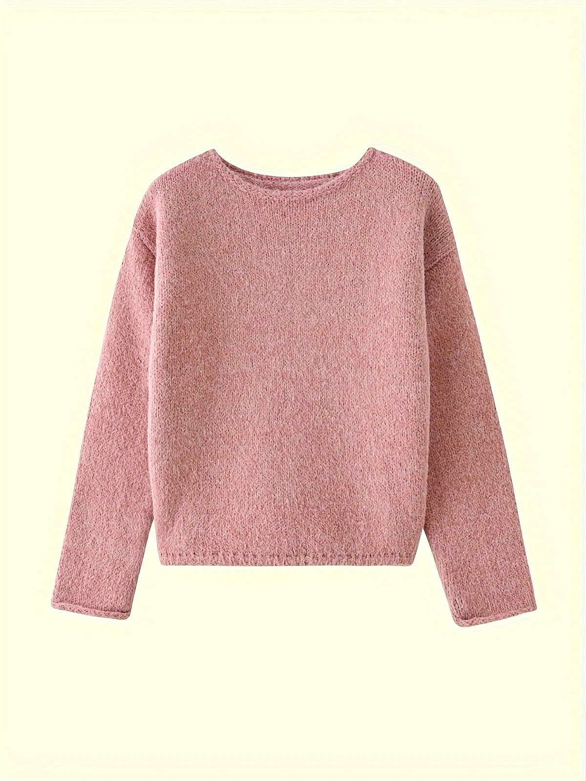 Melanie | Women's Relaxed Crew-Neck Sweater