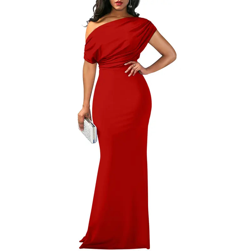 Rosalind evening maxi dress - Red