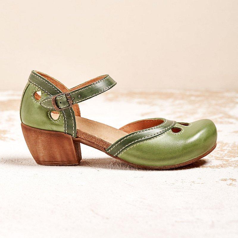 Women's Supportive Low Heel Flat Sandals