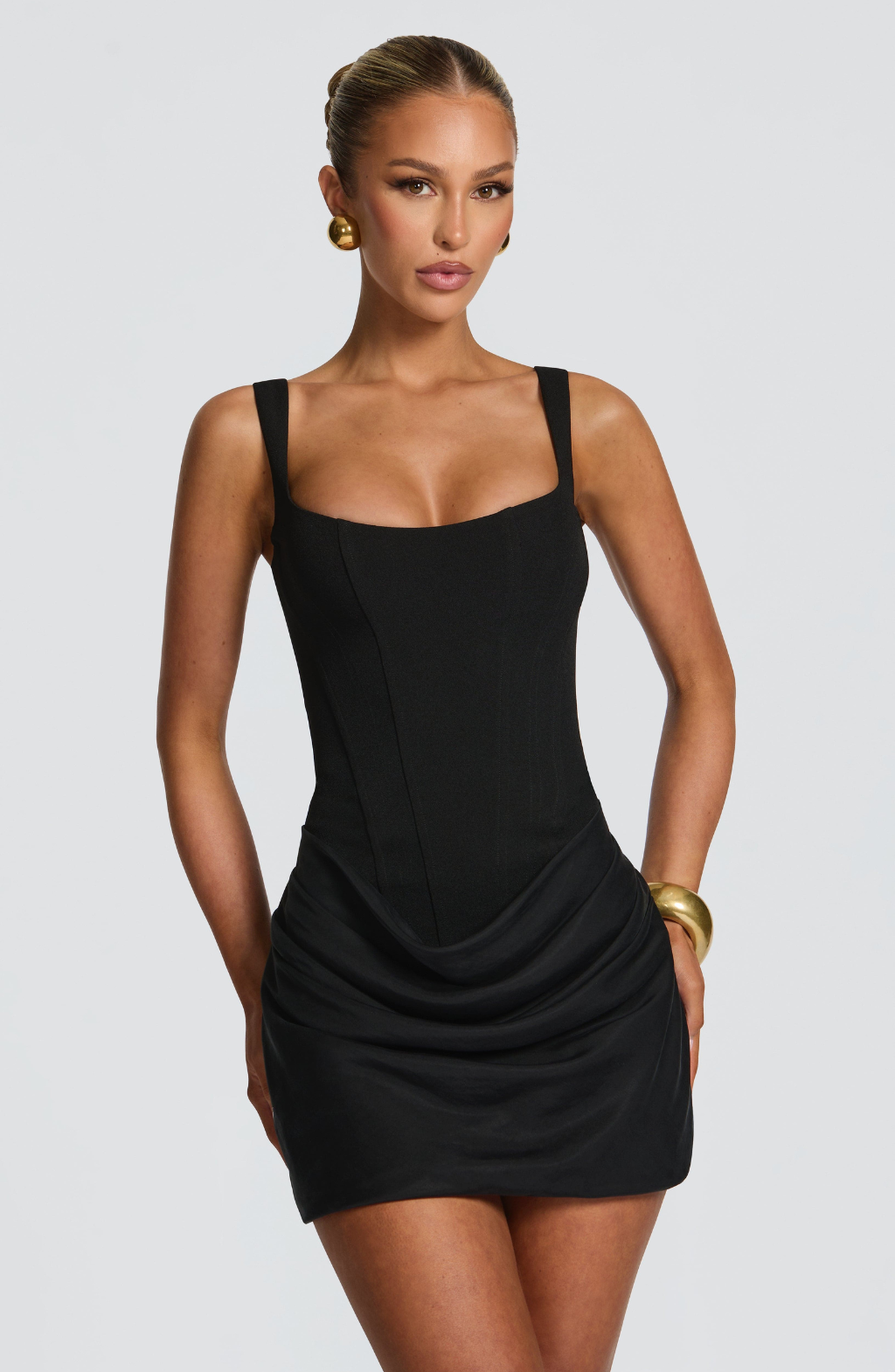 Mirella | Ruched Bodycon Mini Dress