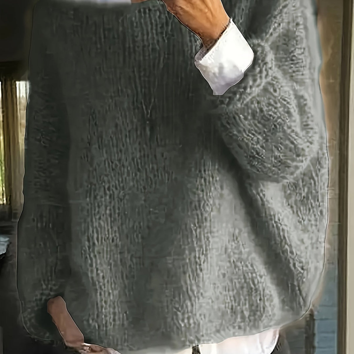 Melanie | Women's Relaxed Crew-Neck Sweater