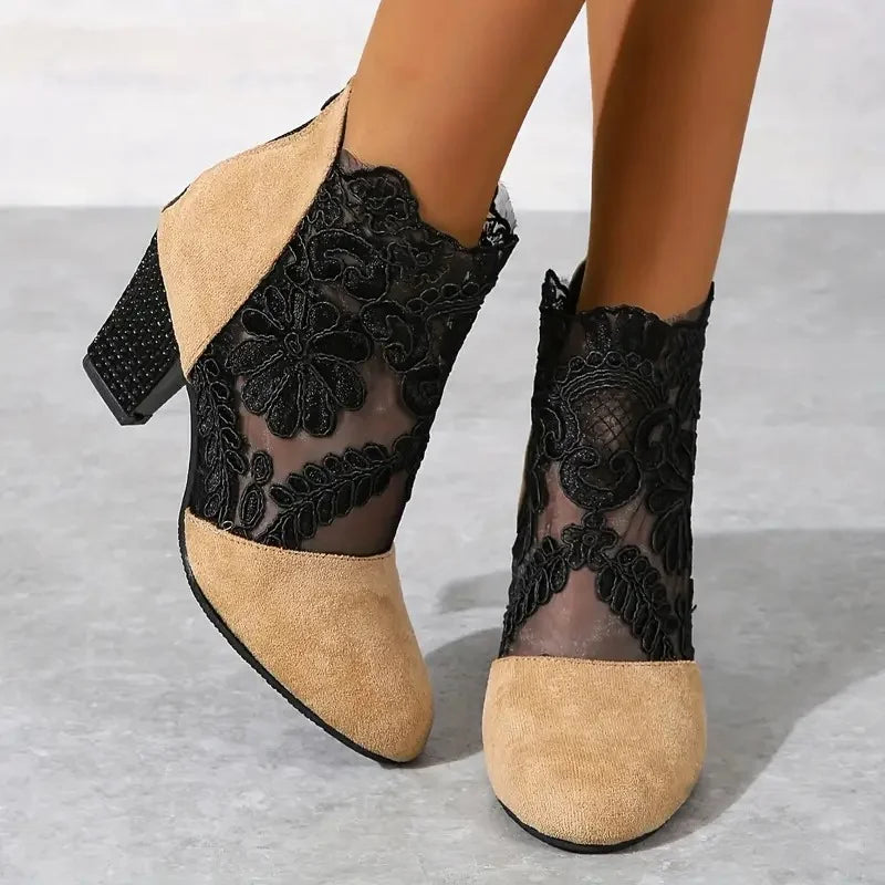 Women's Patterned Classic Heels