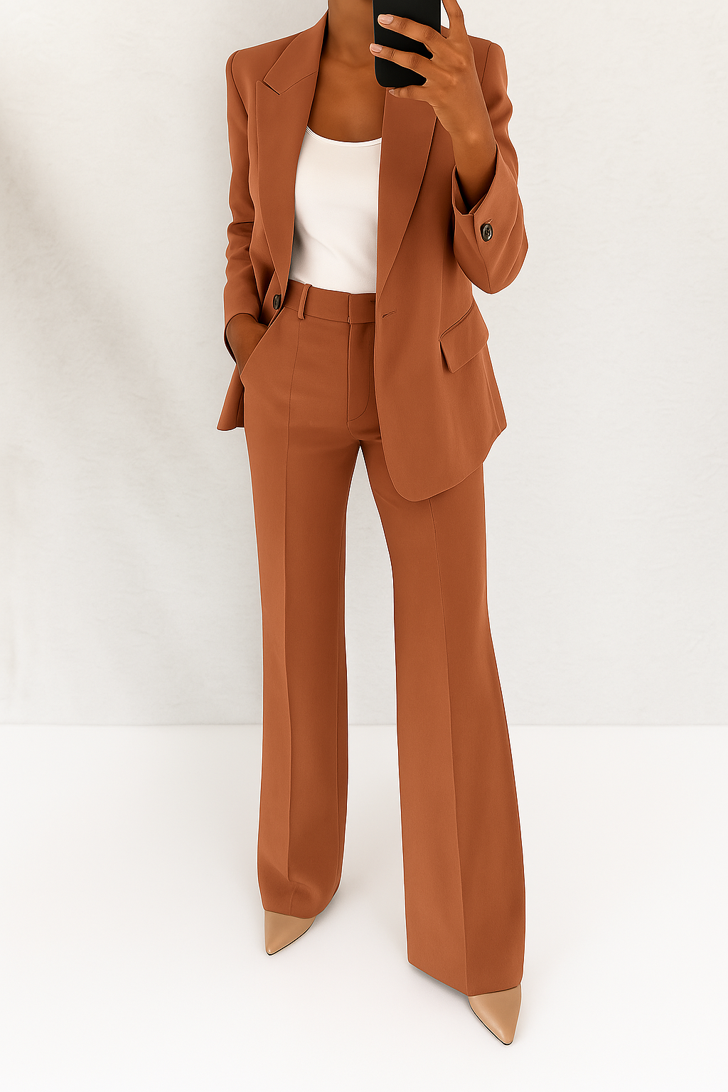 blazer and trouser set photograph